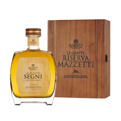 RISERVA SEGNI Grappa in wooden box