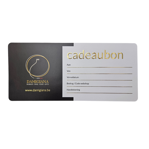 Cadeaubon 25€