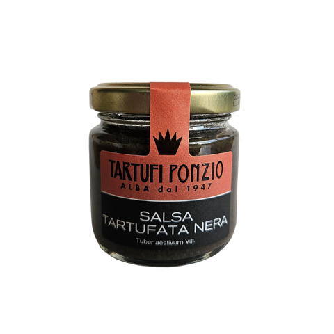 Black Truffle Tartufata Sauce 5%   (Saus met Zwarte Truffel) - 80 Gr